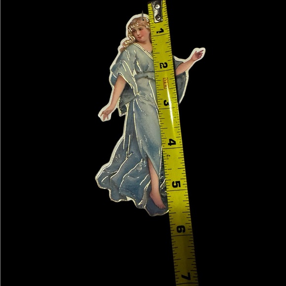 B. Shackman Co. & Others Christmas Ornaments 1991 Angels Victorian lot of 4 - Picture 4 of 9